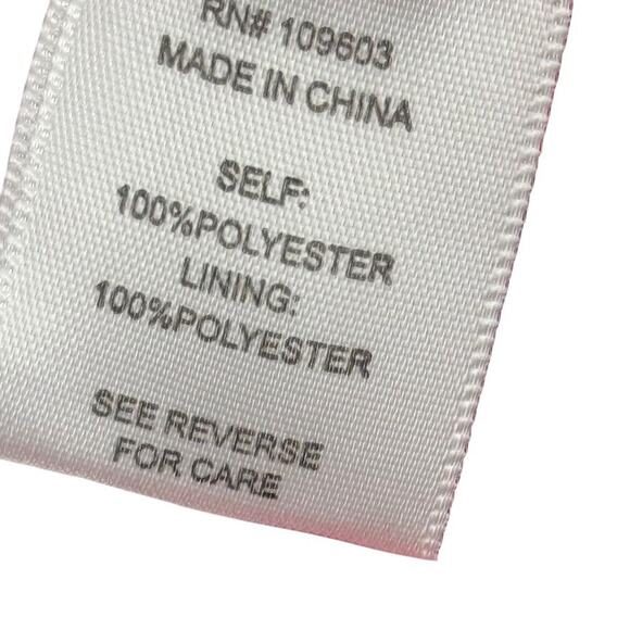 Rabbit Designs Womens Floral Red Maxi Ruffle Smocked Waist Peasant Dress NWT 10 - Picture 15 of 16